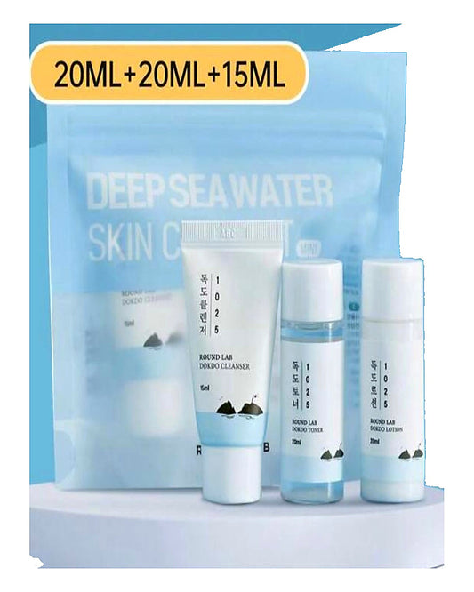 Round lab Dokdo mini skin care traveling set