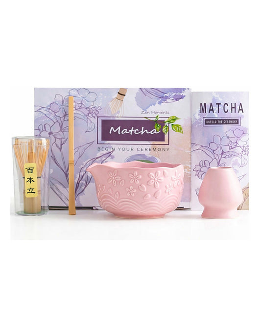 Sakura dream matcha ceremony set