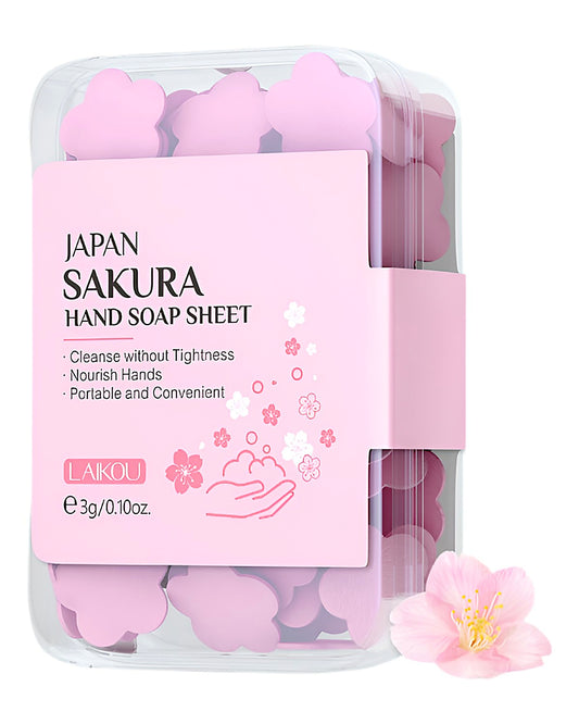 SAKURA japan paper hand soap.