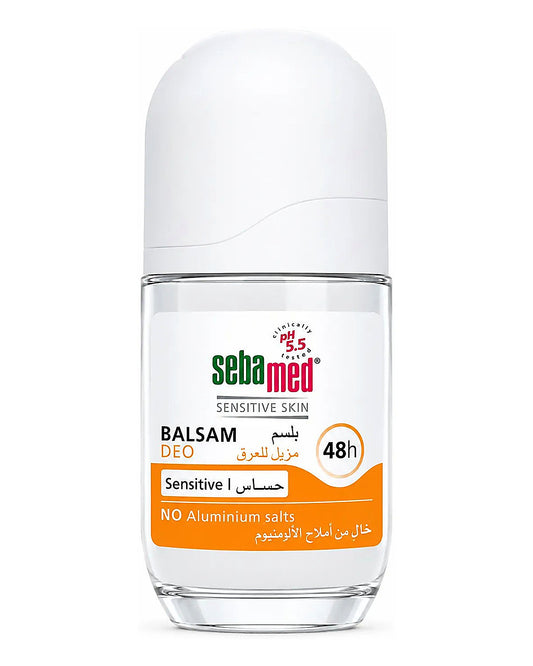 Sebamed Sensitive Balsam Deo Roll-on – Aluminum-free 48h Protection