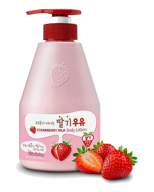 Strawberry milk body cleanser