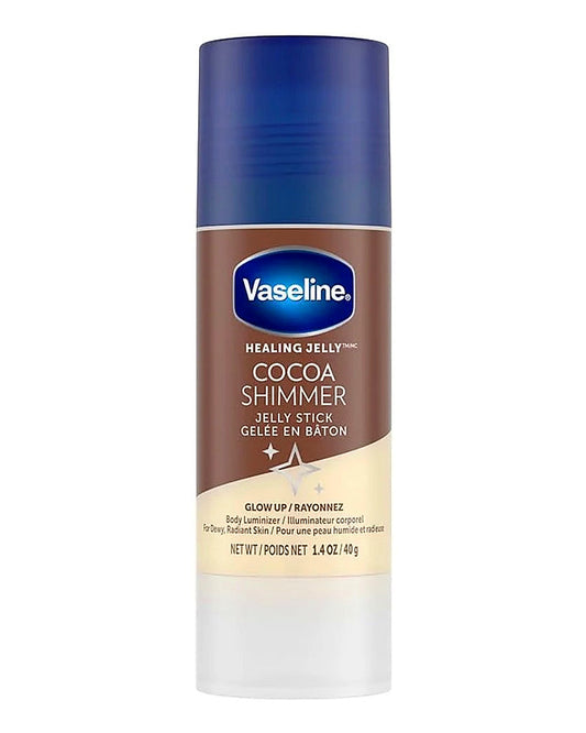 Vaseline cocoa shimmer jelly stick.
