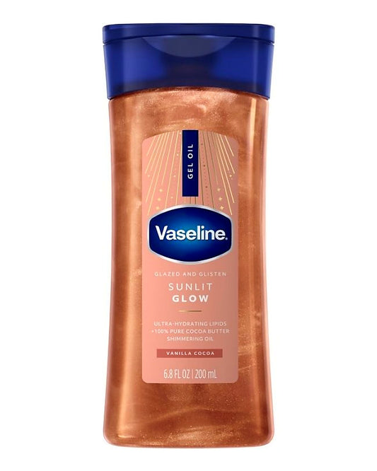 Vaseline Vanilla Glow Body Gel Oil (200ML)