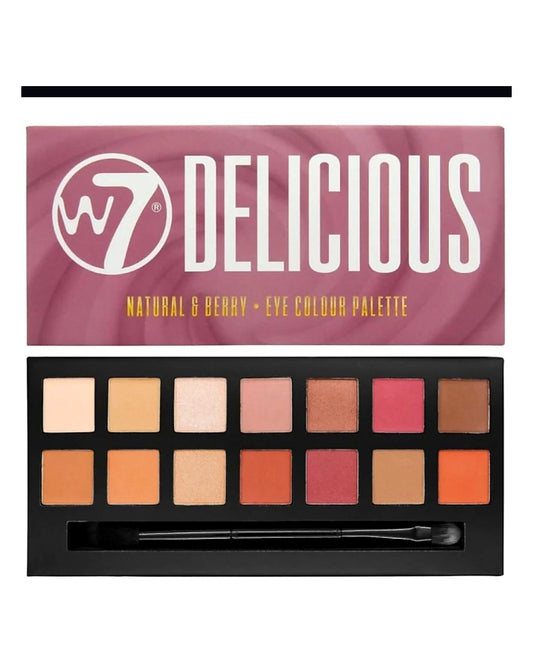 W7 delicious Natural & Berry eye color palette